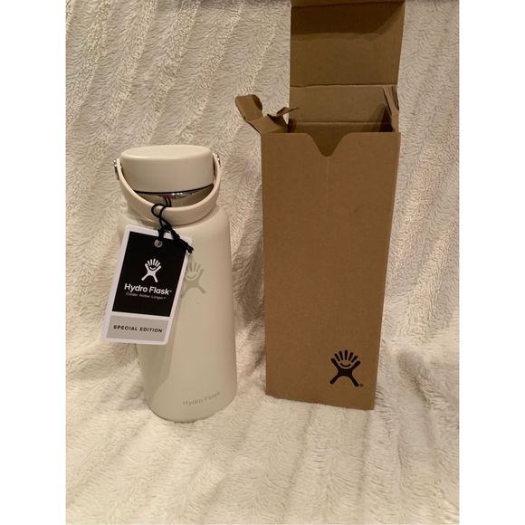 NWT HYDRO FLASK 32-Ounce Wide Mouth Water Bottle in LIMITED EDITION MOONLIGHT - Picture 2 of 2